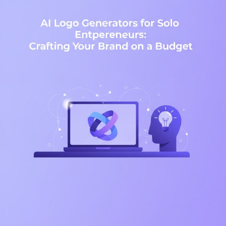 AI Logo Generators for Solo Entrepreneurs: Crafting Your Brand on a Budget