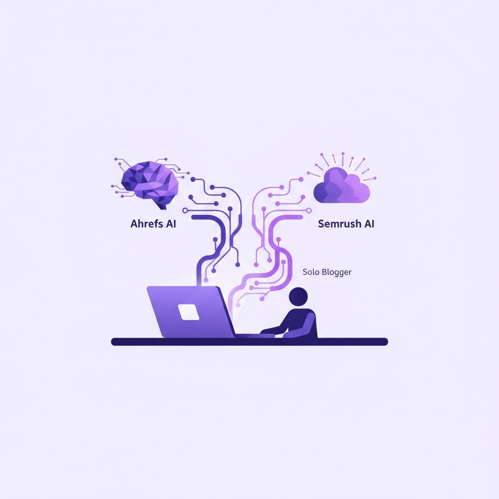 Ahrefs vs Semrush AI Features Tested by a Solo Blogger
