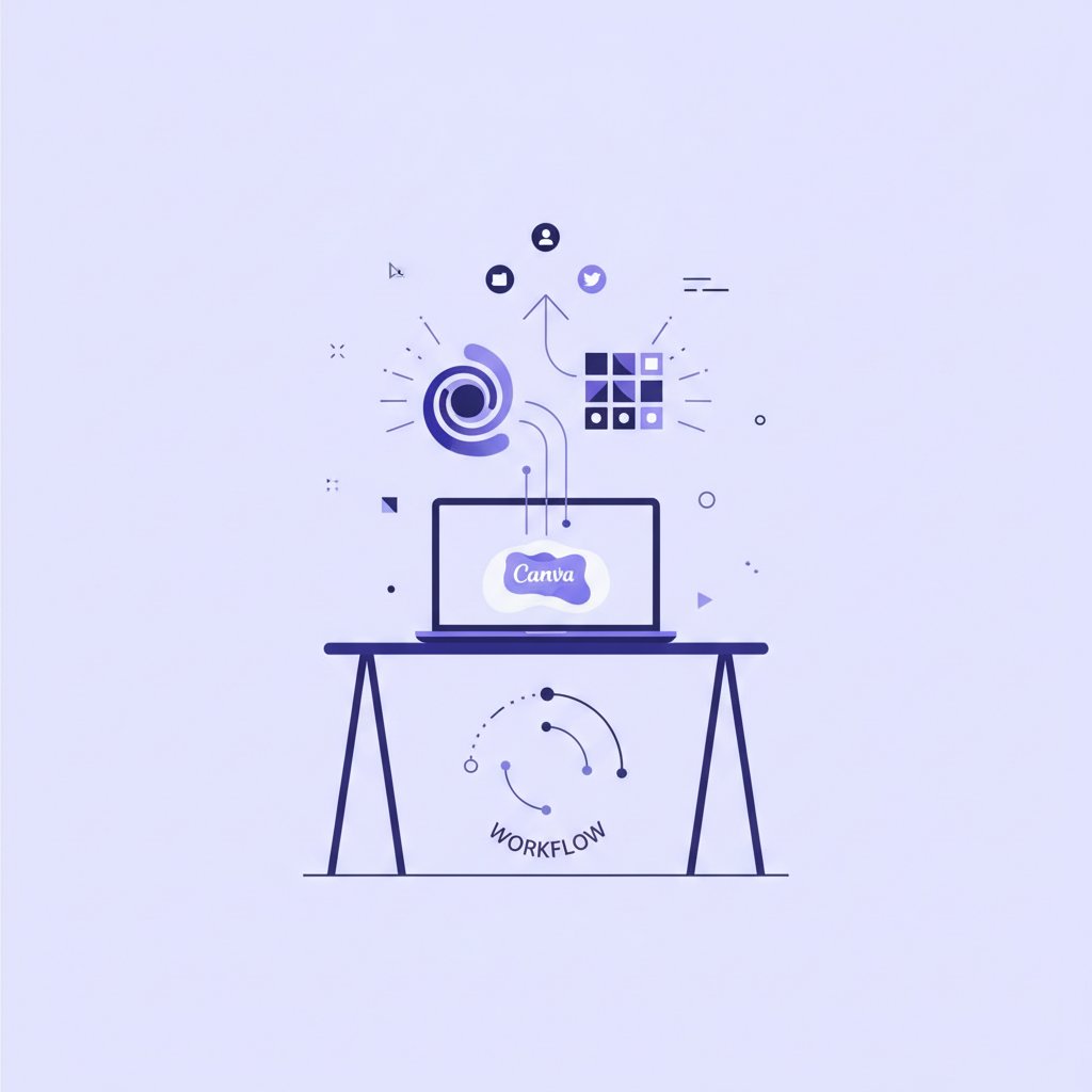 My Midjourney and Canva Social Media Workflow