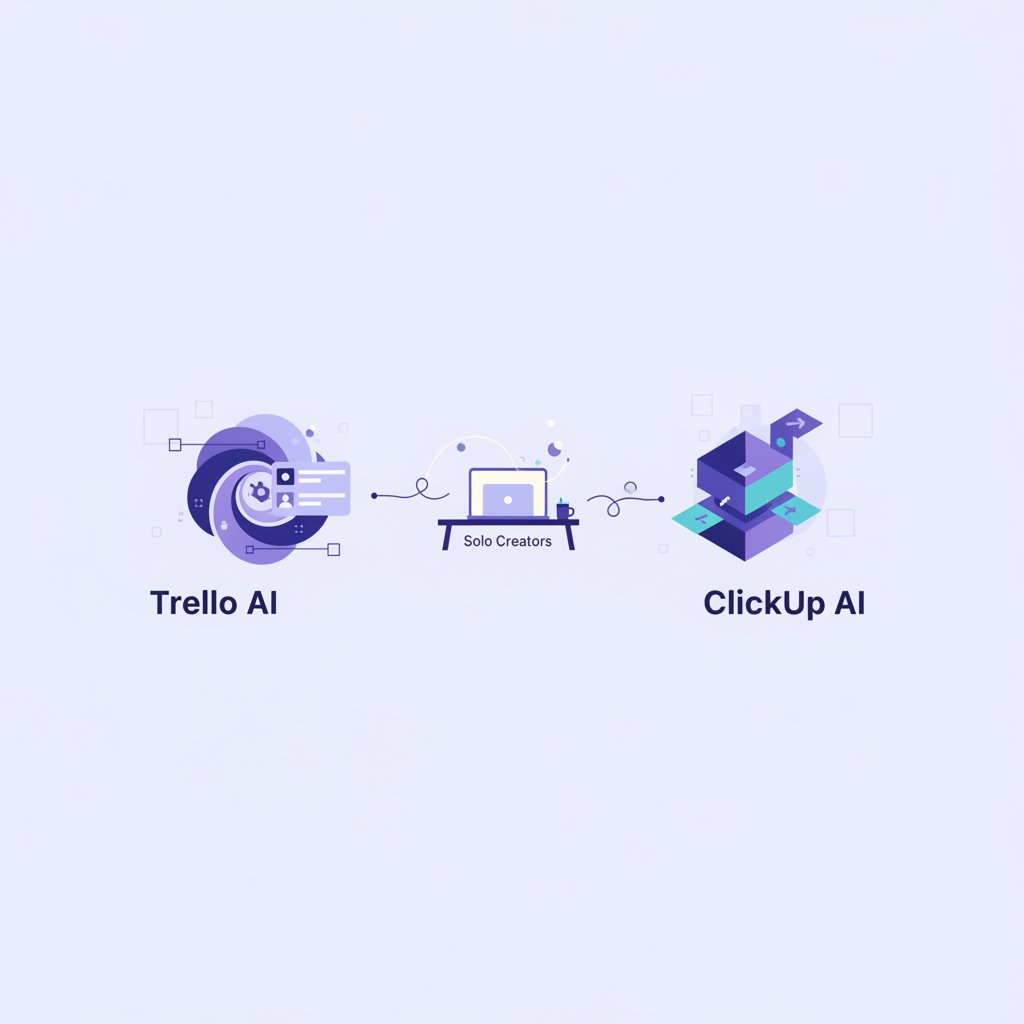 Trello AI vs ClickUp AI: Which Works Better for Solo Creators?